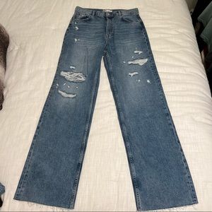 ZW The ‘90s Full Length Jeans Zara size 30